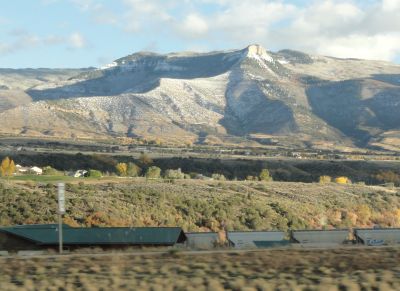 Colorado scenery on I-70