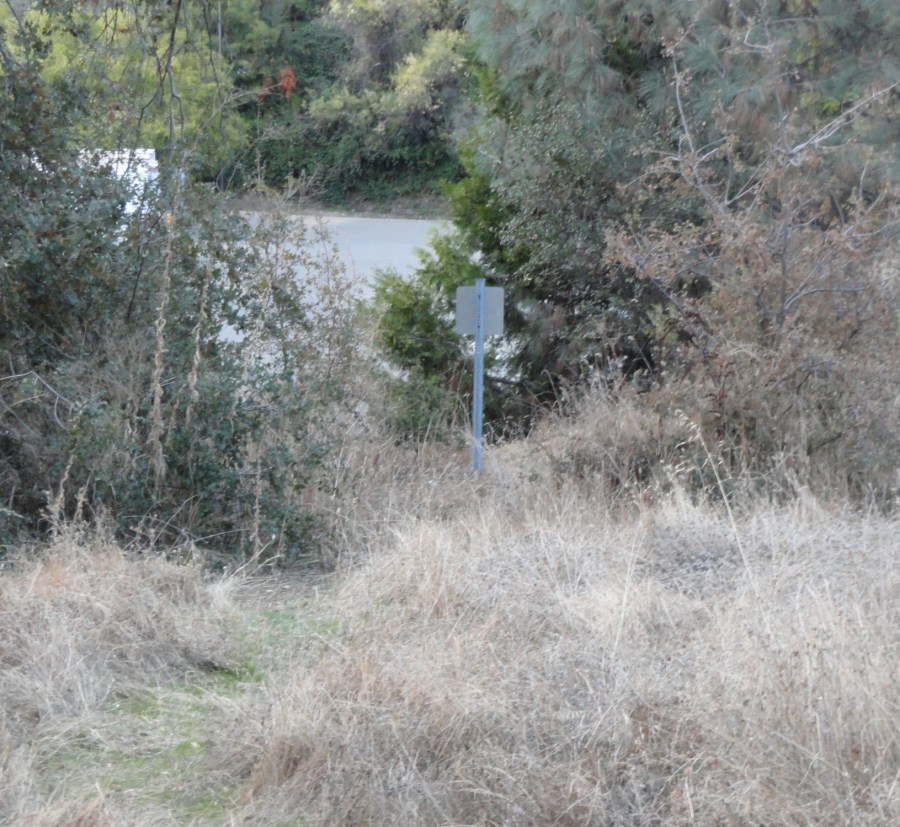 'Park' entrance in Auburn, CA